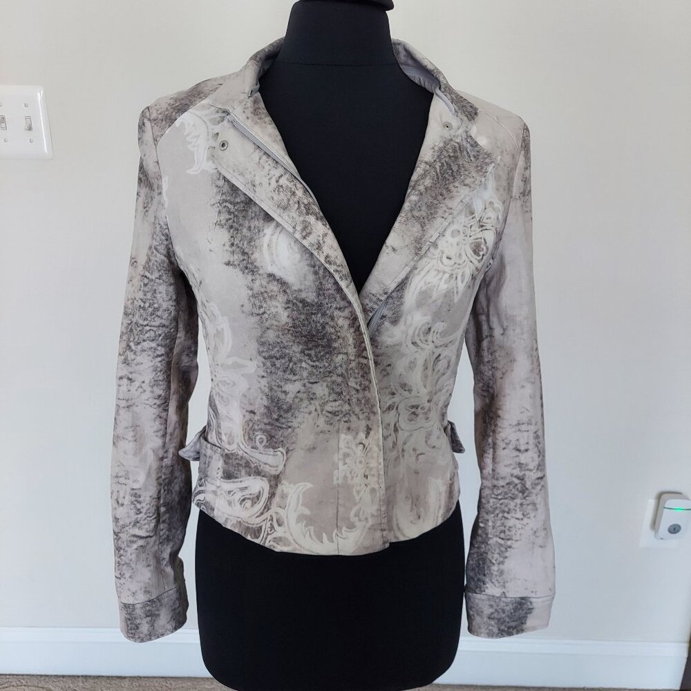 Olsen Europe jacket. Sz 6. Cotton mix.